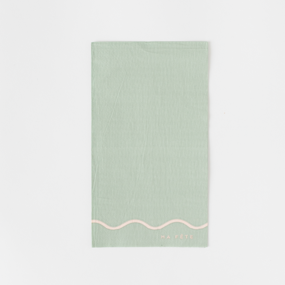 Signature Napkins, Pink & Mint (16)