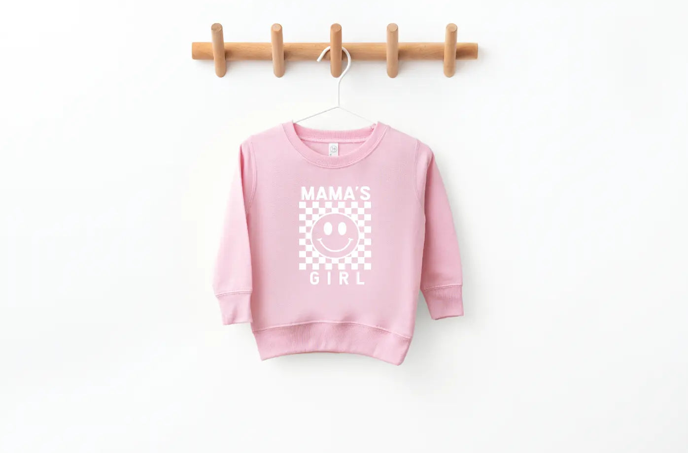 Mama's Girl Checkered Pullover