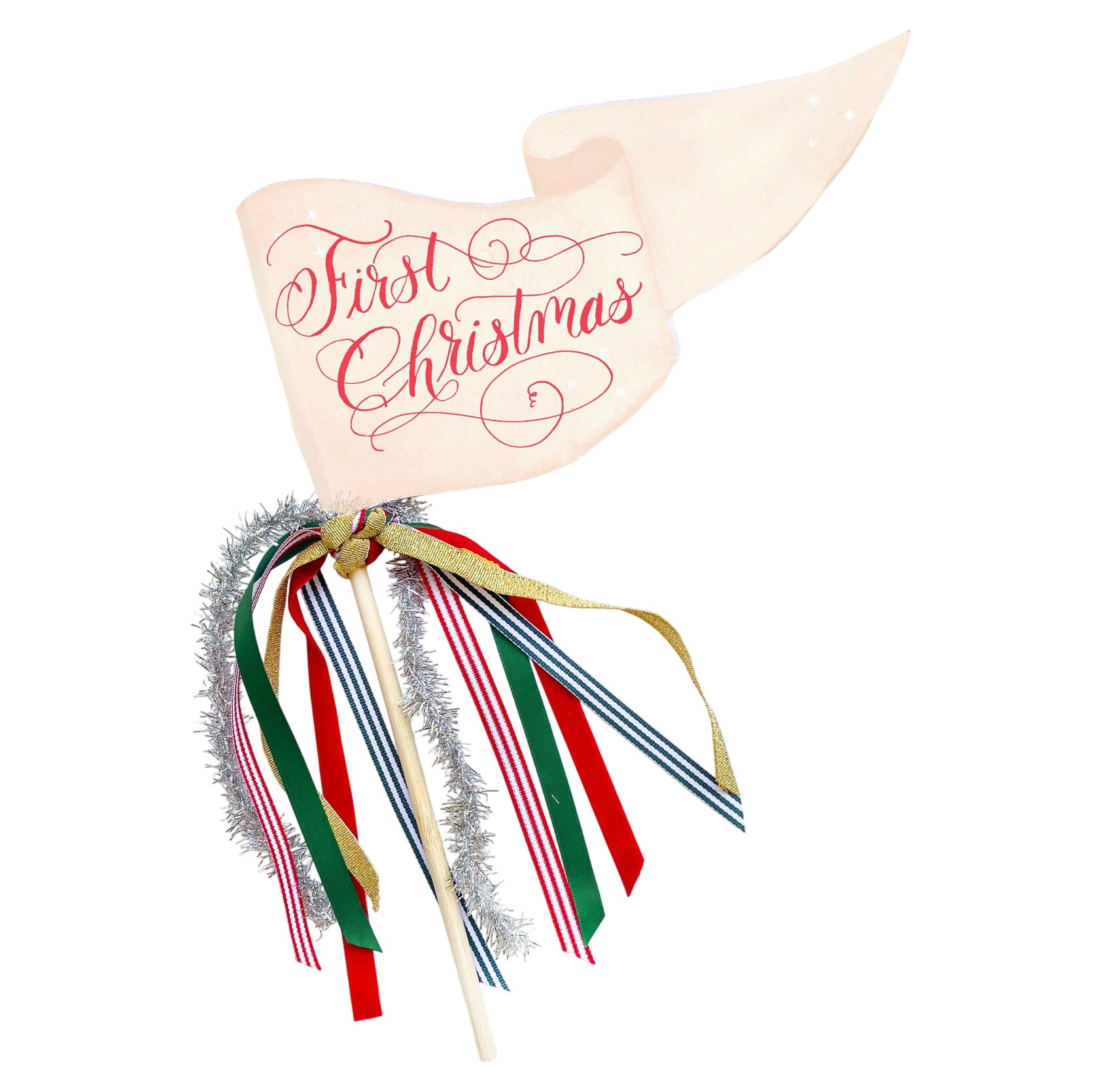 First Christmas Party Pennant