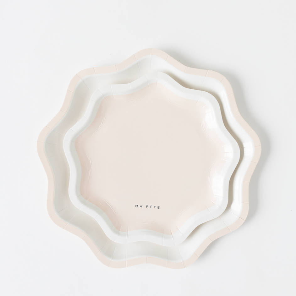 Signature Dessert Plates, Pink (4)