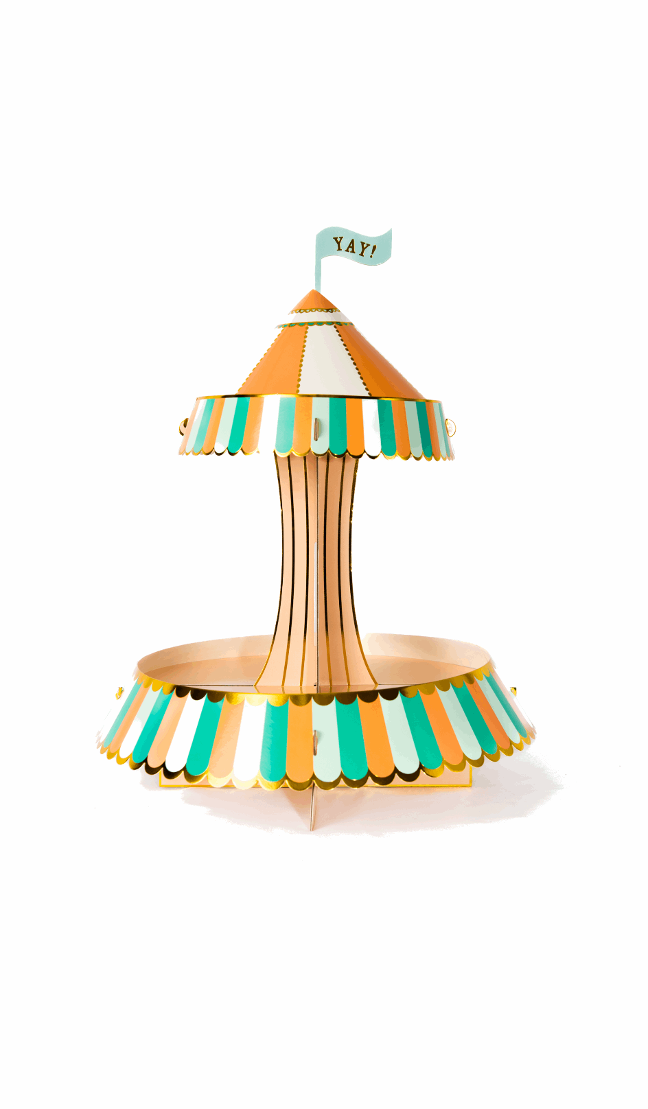 Fun Fair Carousel Cupcake Stand