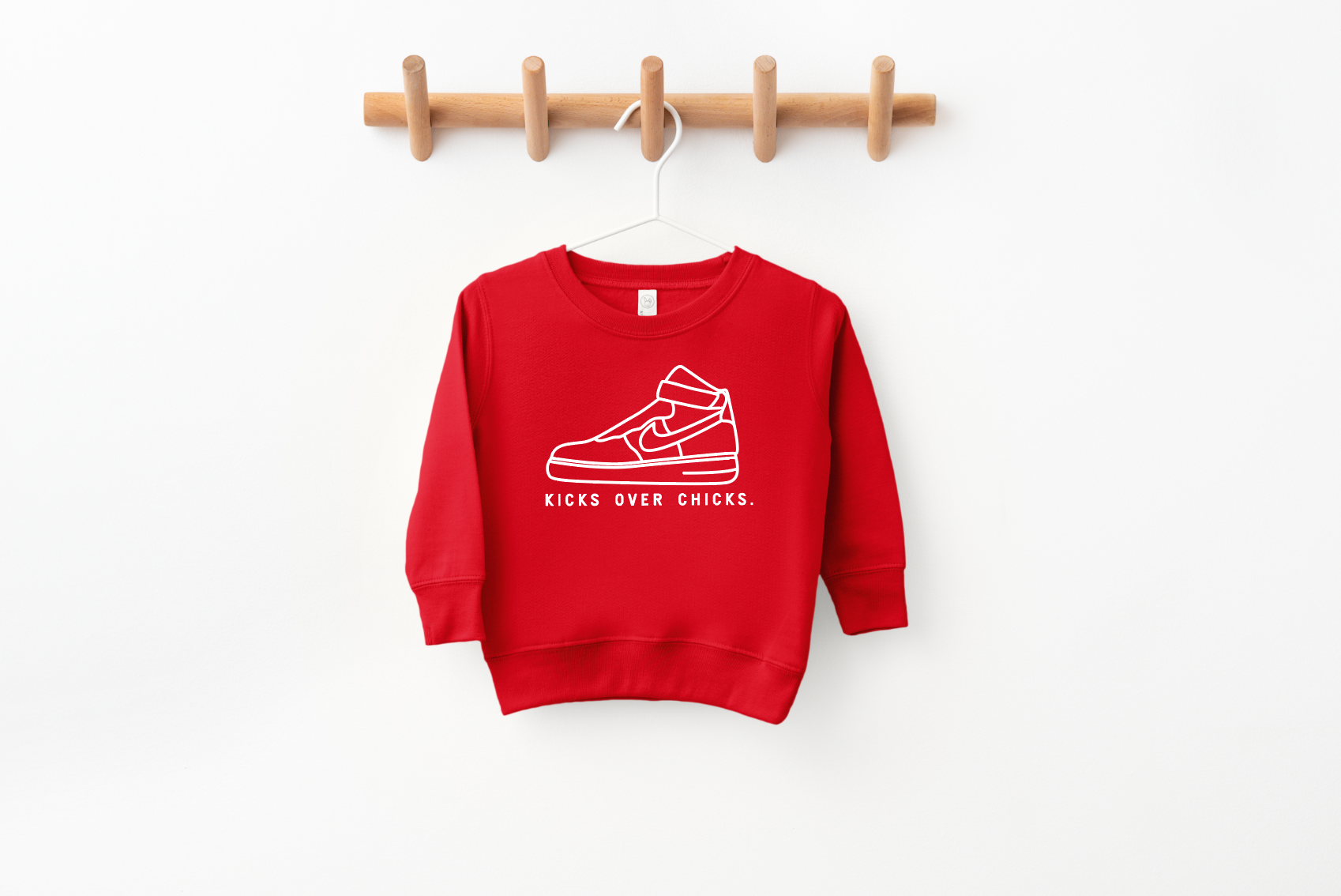 Kicks Over Chicks Sweatshirt Af1