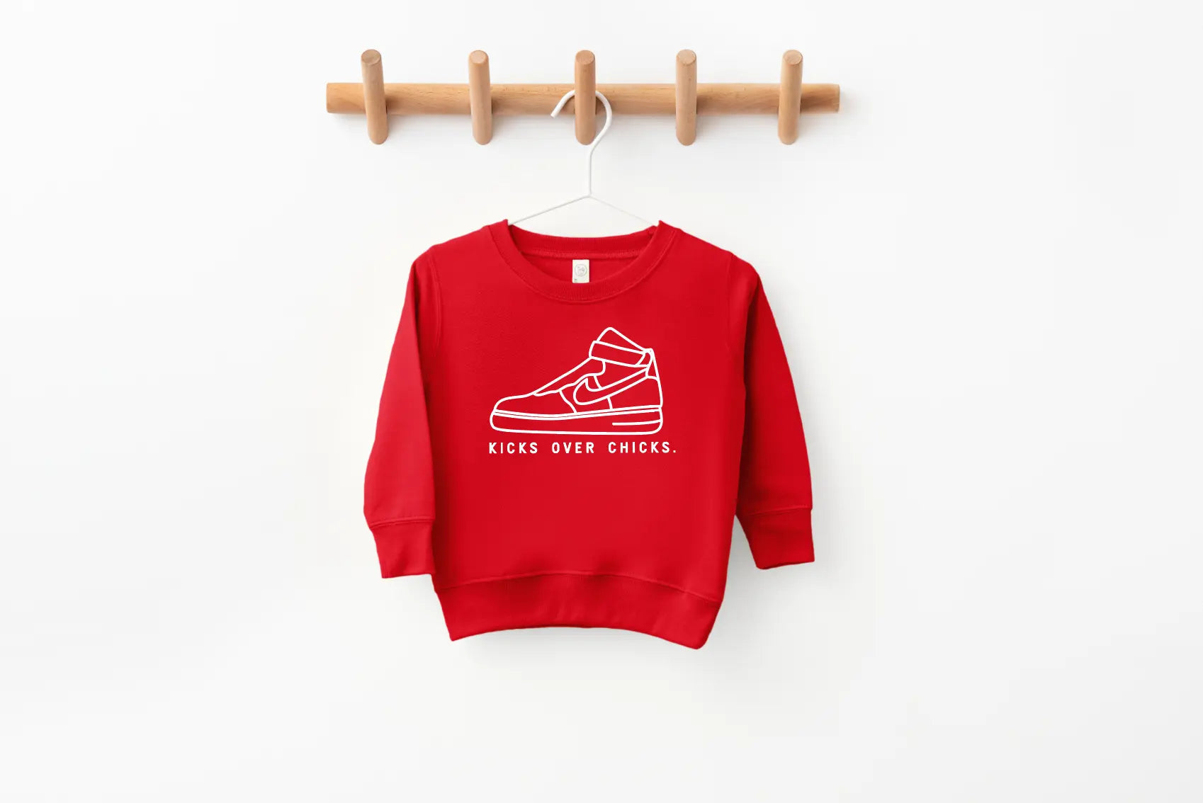Kicks Over Chicks Sweatshirt Af1