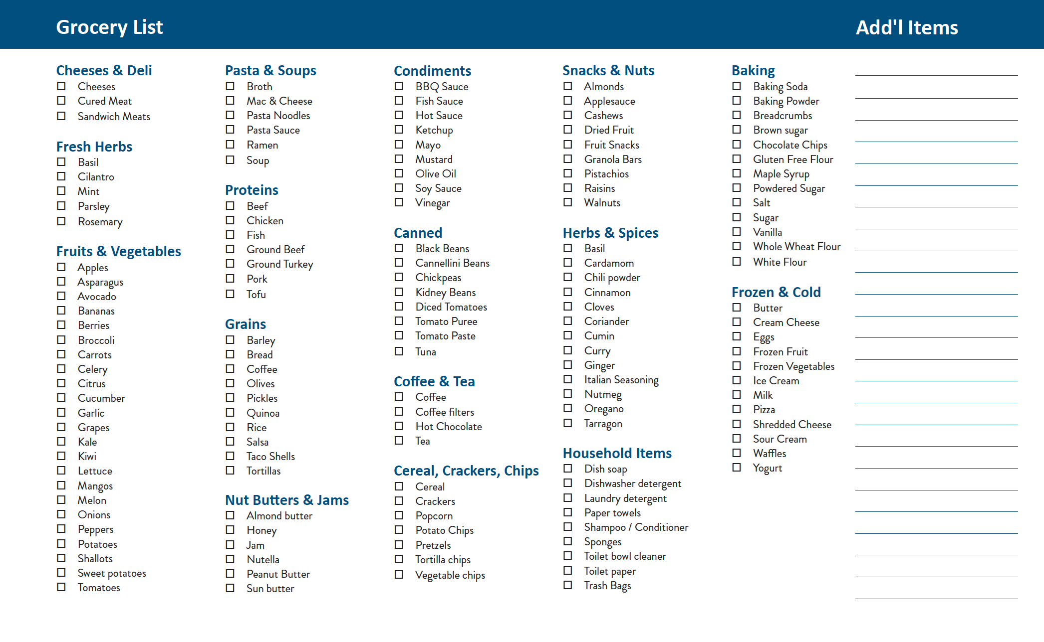 Weekly Meal Planner