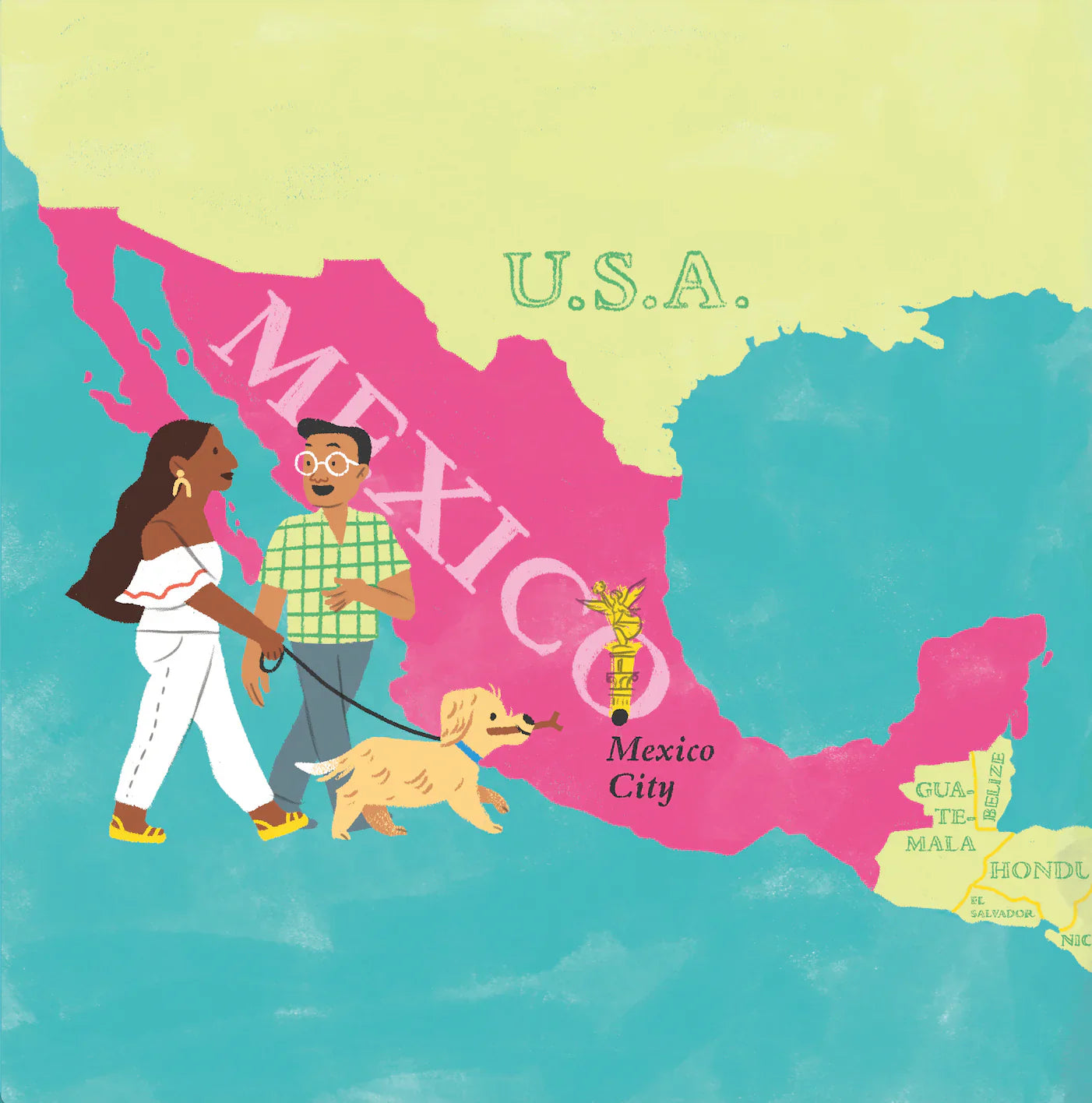 The Amazing Adventures Of Aya & Pete In Mexico! (hardcover)