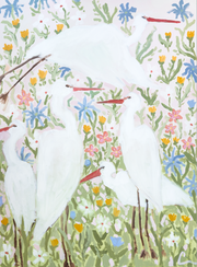 Among The Wildflowers Print