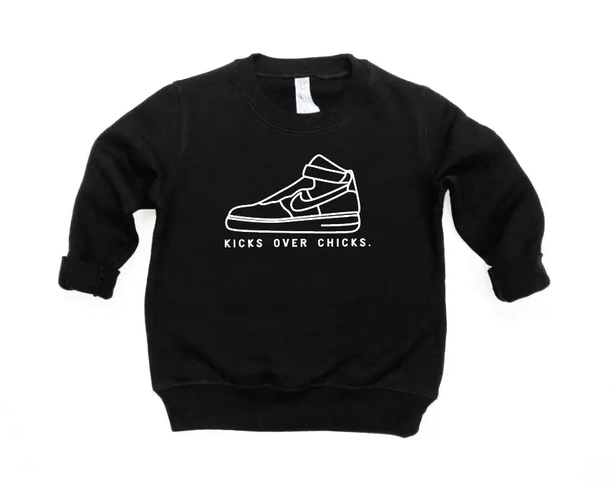 Kicks Over Chicks Sweatshirt Af1