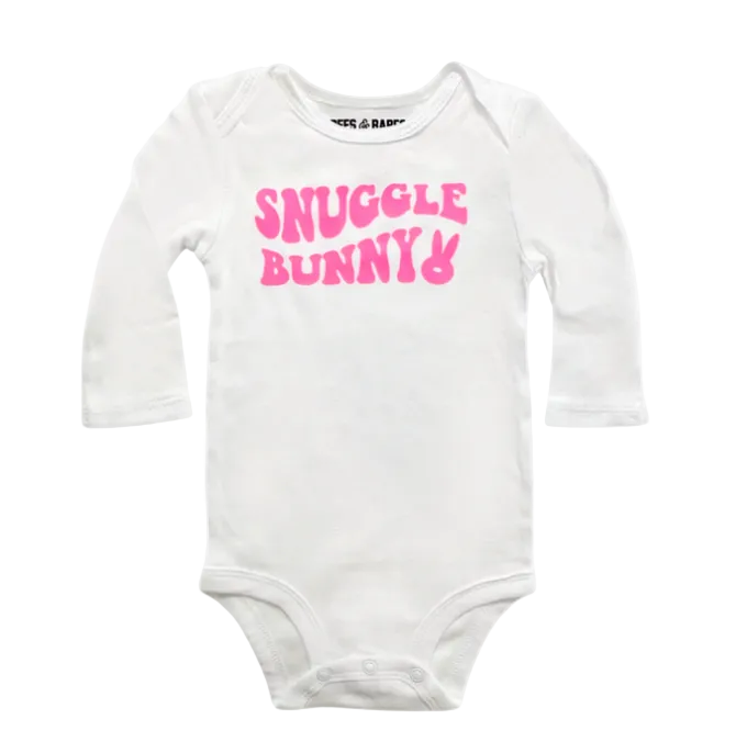 Snuggle Bunny ♡ White Graphic Babesie