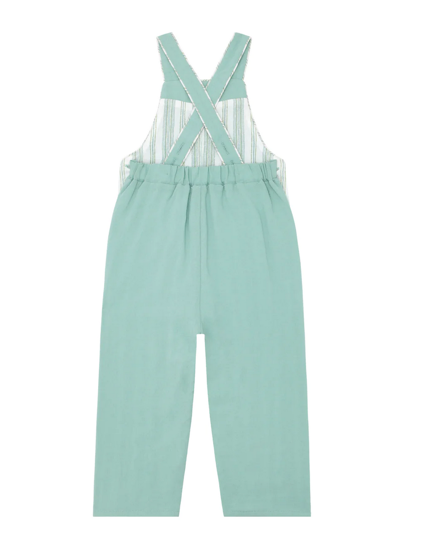 Sea Blue Long Overall