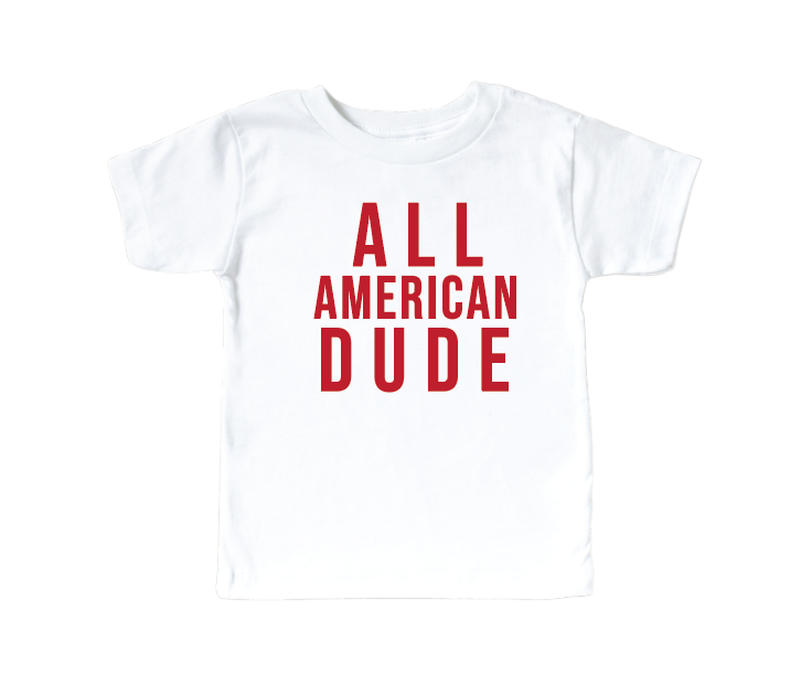 All American Dude - Natural/white