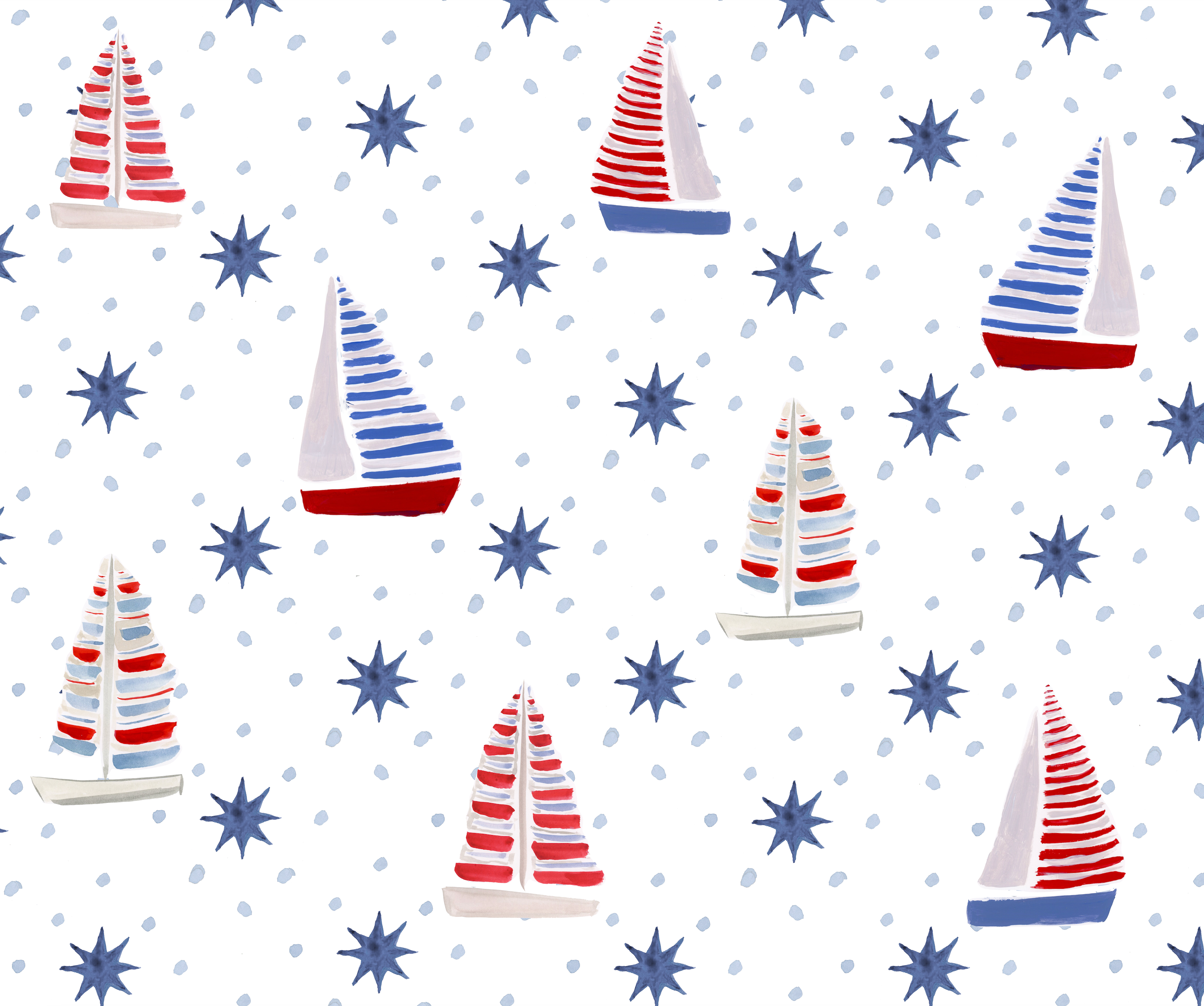 Starry Sail Print