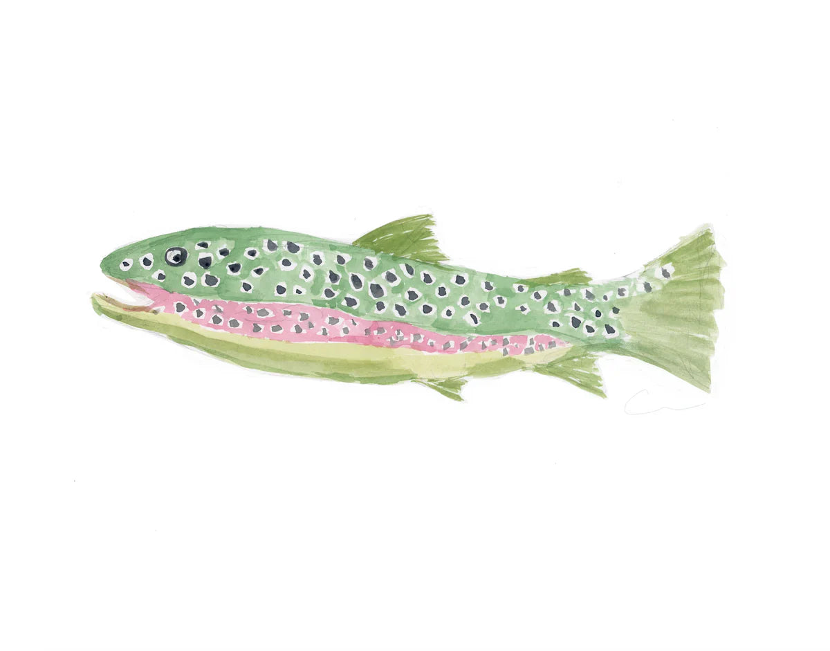 Trout 3 Print