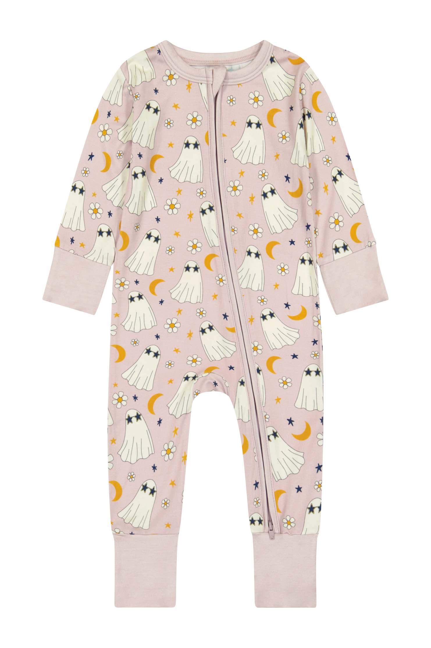 Bamboo One Piece Zip Pajama - Ghouls Just Want To Have Fun