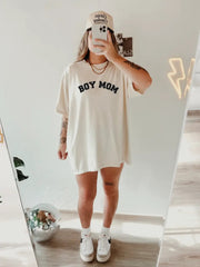 Boy Mama Varsity Tee