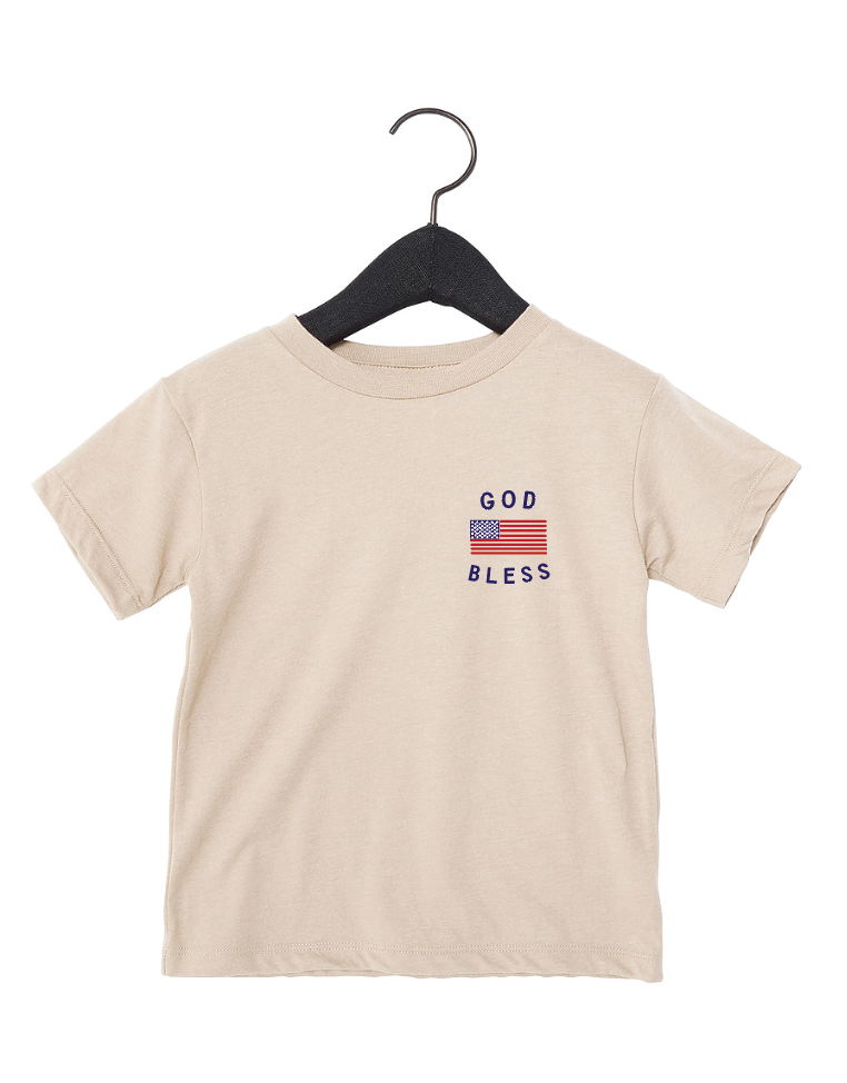 Classic God Bless The Usa 4th Of July - Pocket Style