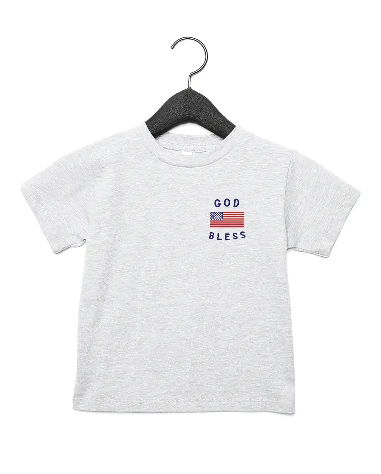 Classic God Bless The Usa 4th Of July - Pocket Style