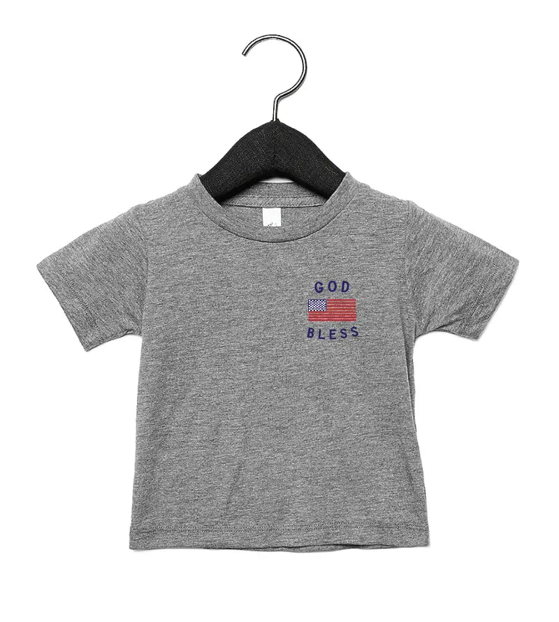 Classic God Bless The Usa 4th Of July - Pocket Style