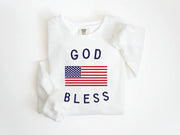 God Bless America Unisex Lightweight Classic Pullover