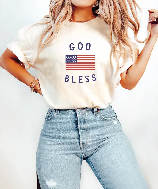 God Bless America Unisex Tee