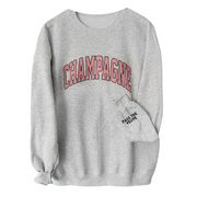Champagne ♡ Sweatshirt With Customizable Cuff