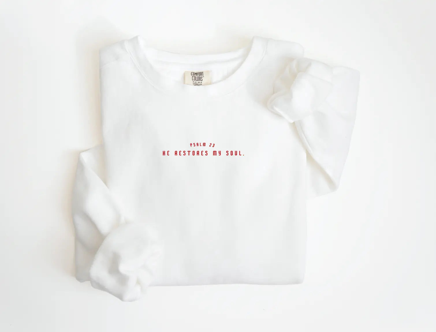 He Restores My Soul Tee Or Pullover