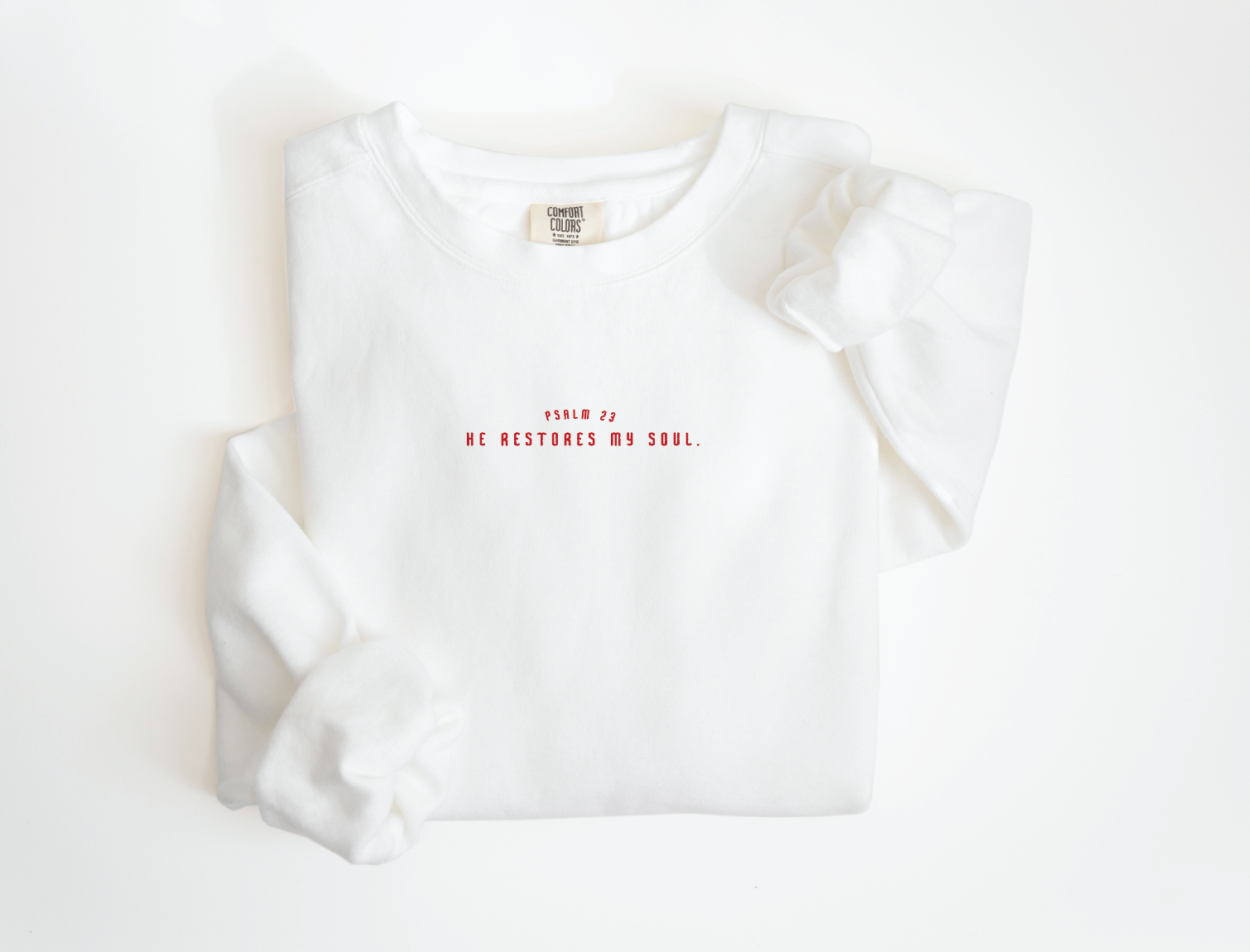 He Restores My Soul Tee Or Pullover
