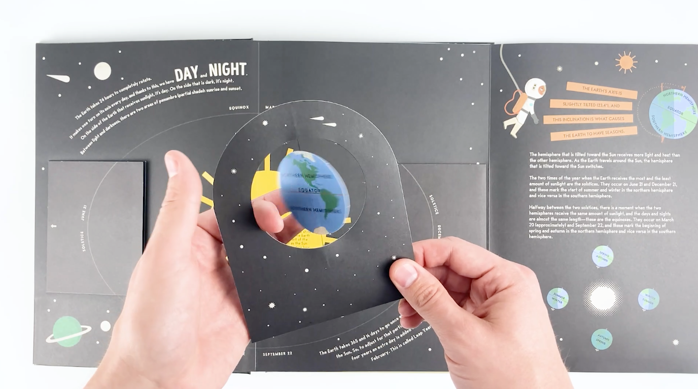 The Sun And The Planets: A 3-d Solar System With Pop-ups!
