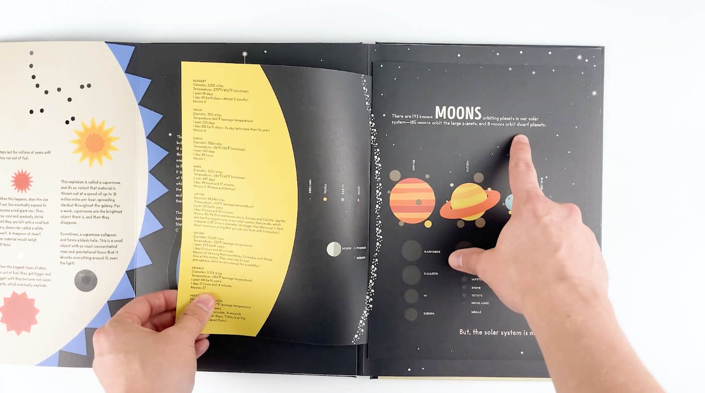 The Sun And The Planets: A 3-d Solar System With Pop-ups!