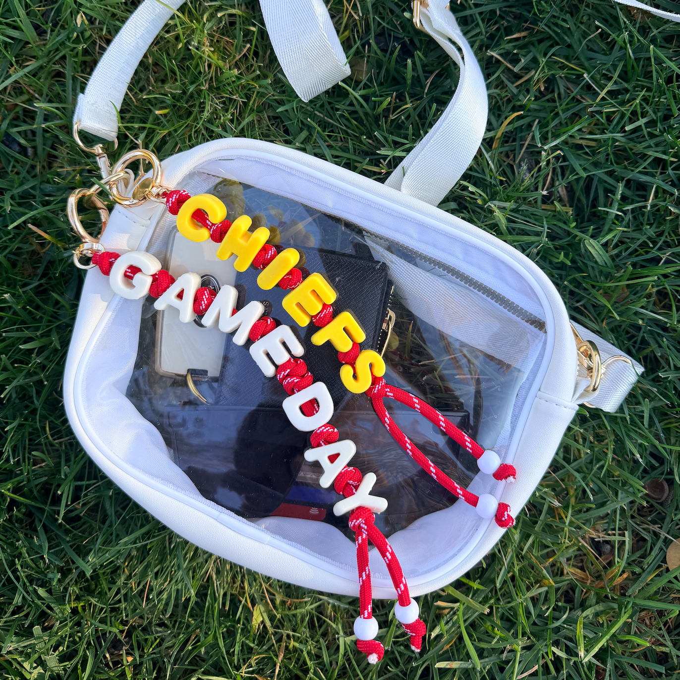 Chiefs ♡ Bag Charm