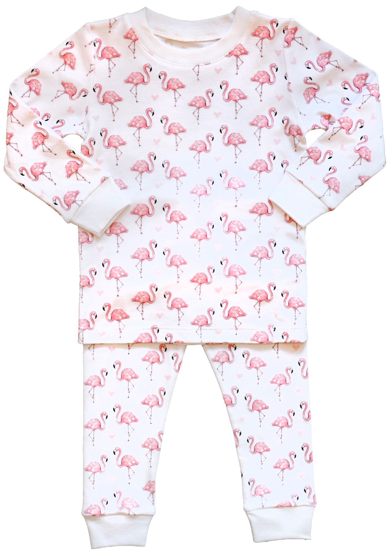 Pink Flamingo Pajama Set