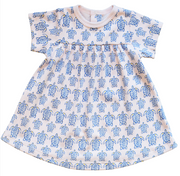 Pink Sea Turtle Swing Dress