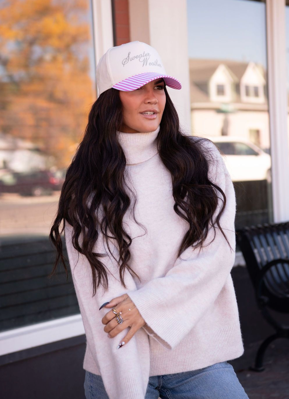 Sweater Weather ♡ Holiday Junkie X Embroidered Hat