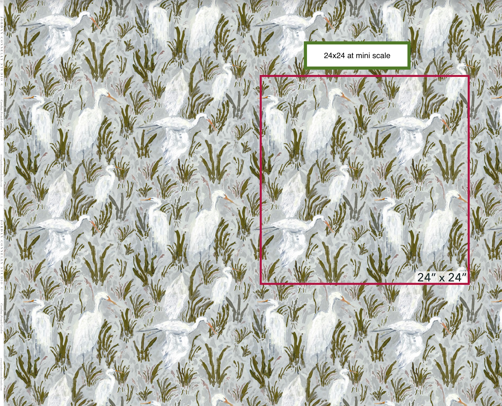 Carolina In French Garden- Fabric