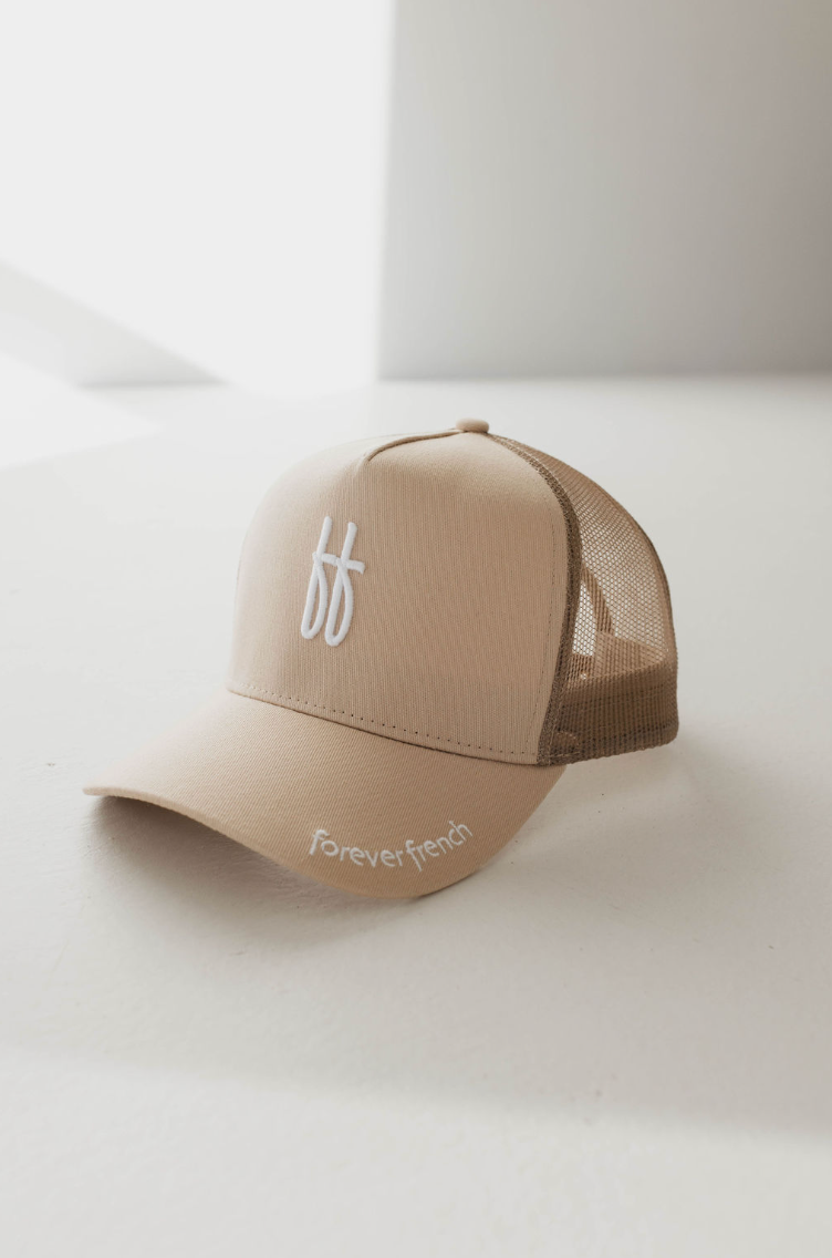 Adult Trucker Hat | Ff Tan