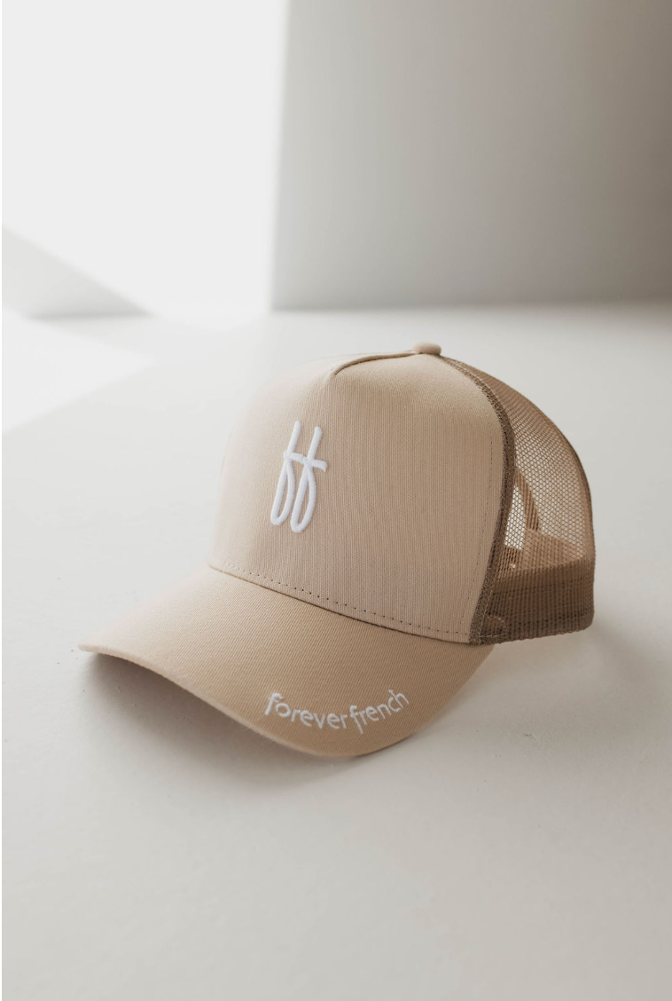 Adult Trucker Hat | Ff Tan
