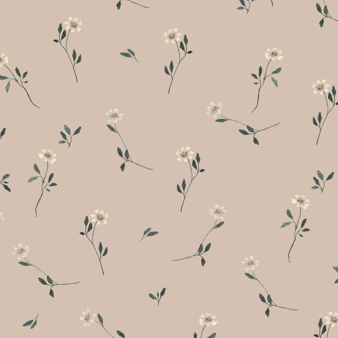 Brigitta Wallpaper By Emily Cooper Art