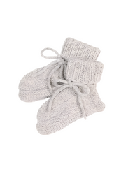 Cashmere Booties | Gray