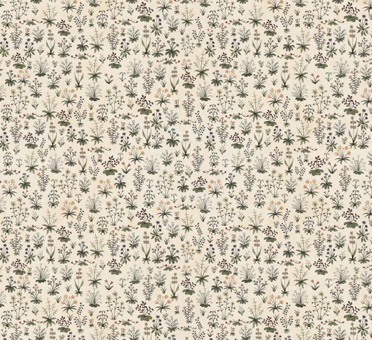 Evelyn Wallpaper By Karin Beatrice Levin