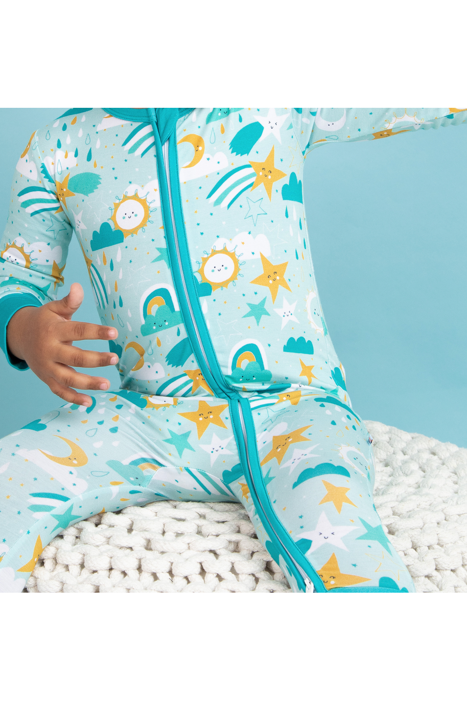 Convertible Zip Romper - Astro