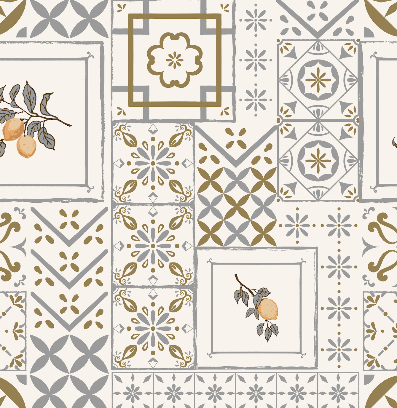 Meena Wallpaper By The Bright Leaf Design