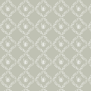 Garden Trellis In Sage- Fabric