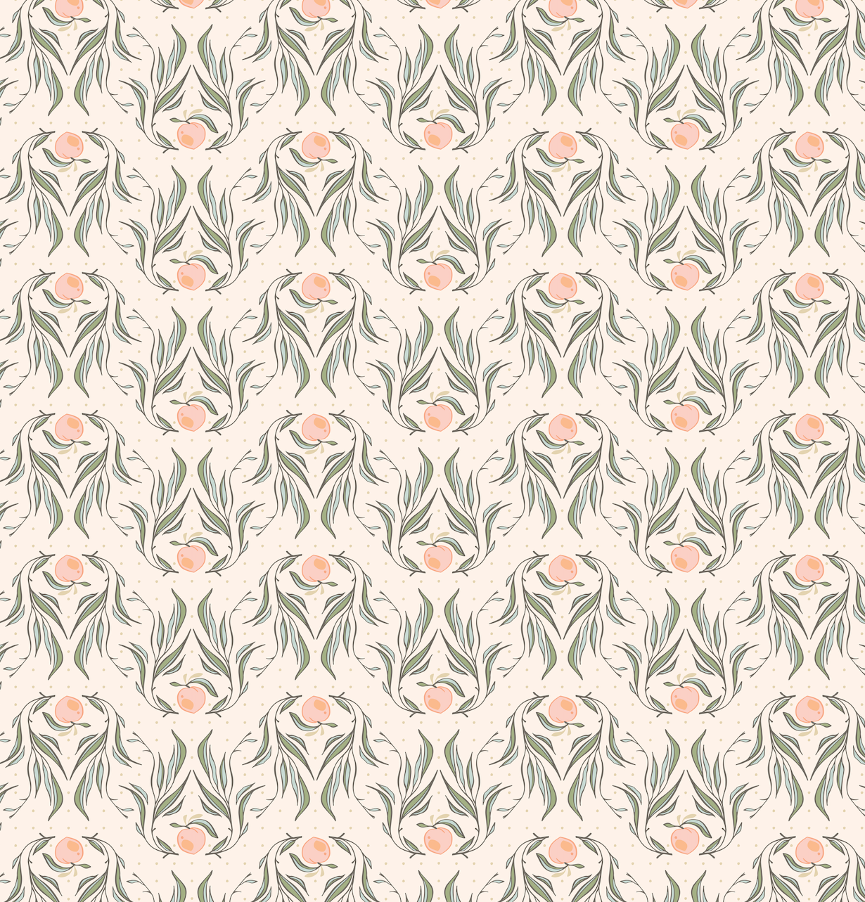 Mia Wallpaper By Erin Silliman Designs