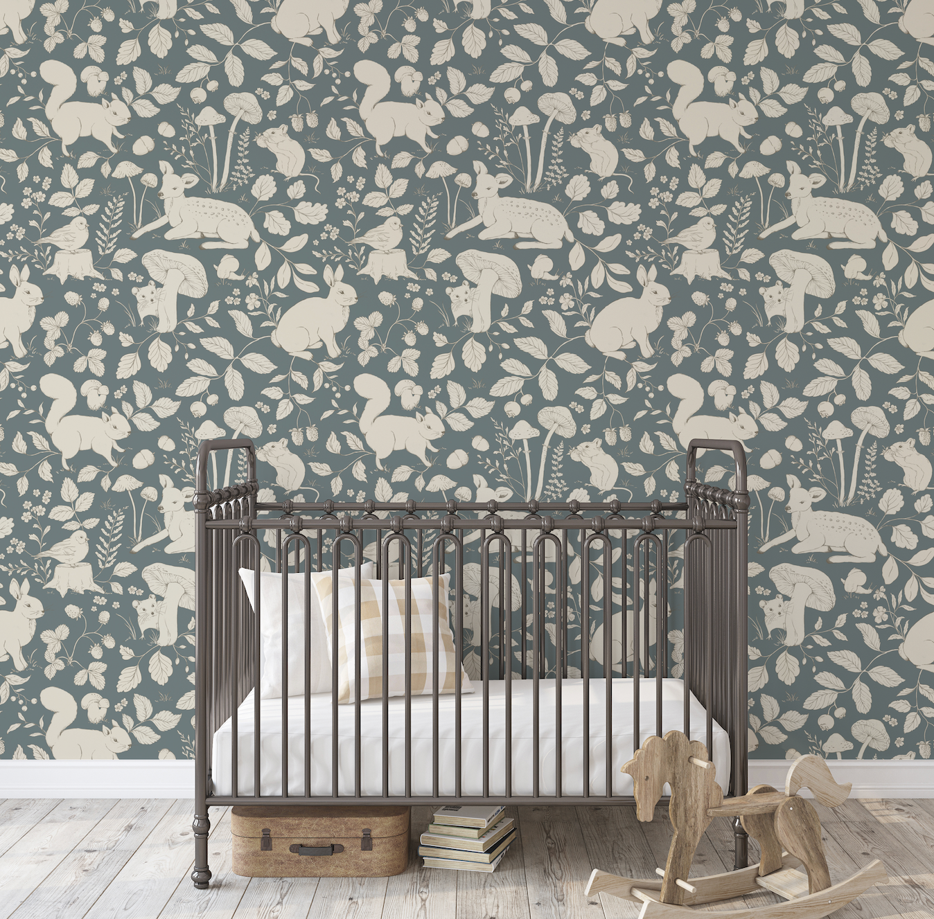 Finch Wallpaper By Daphne And Sage