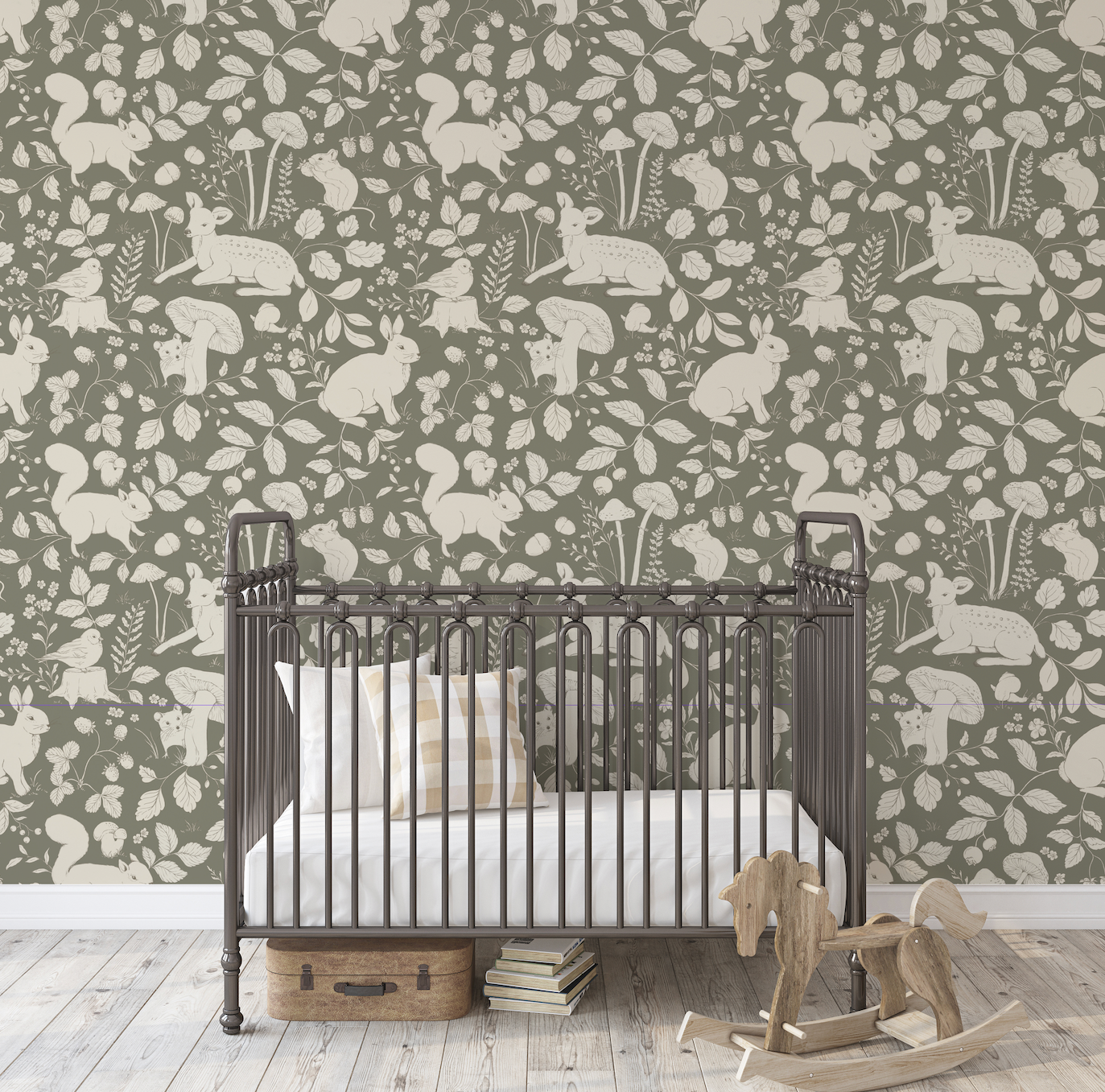 Finch Wallpaper By Daphne And Sage