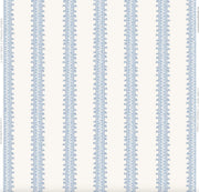 Forged Vine In Blue Wallpaper