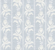Blocked Tulips In Blue- Fabric