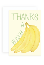Thanks A Bunch Greeting Card
