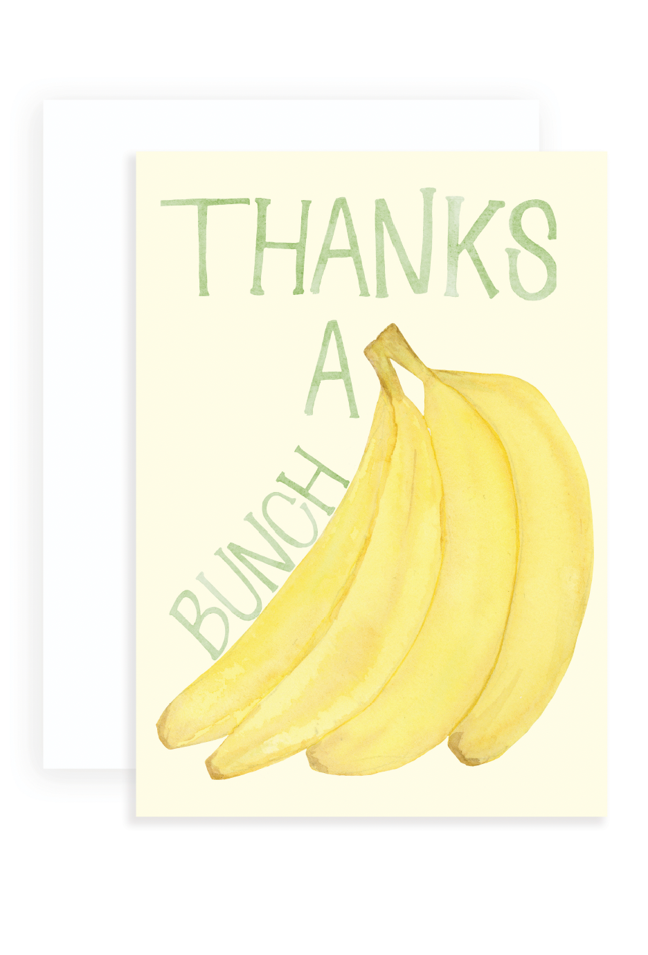 Thanks A Bunch Greeting Card