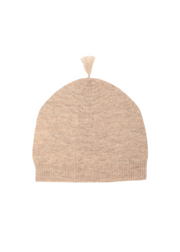 Cashmere & Merino Wool Beanie | Beige