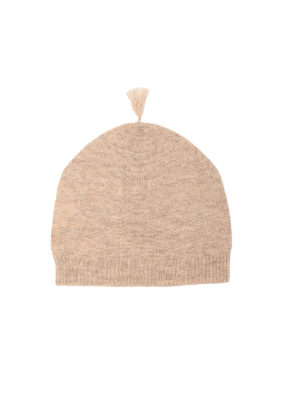 Cashmere & Merino Wool Beanie | Beige